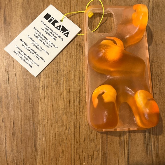 Vibrant Orange Shrimp iPhone 13 Case with Unique Design - Picture 7 of 10